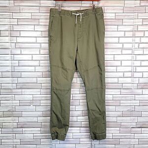 H&M Divided pull on trousers in khaki green Men's Size small
